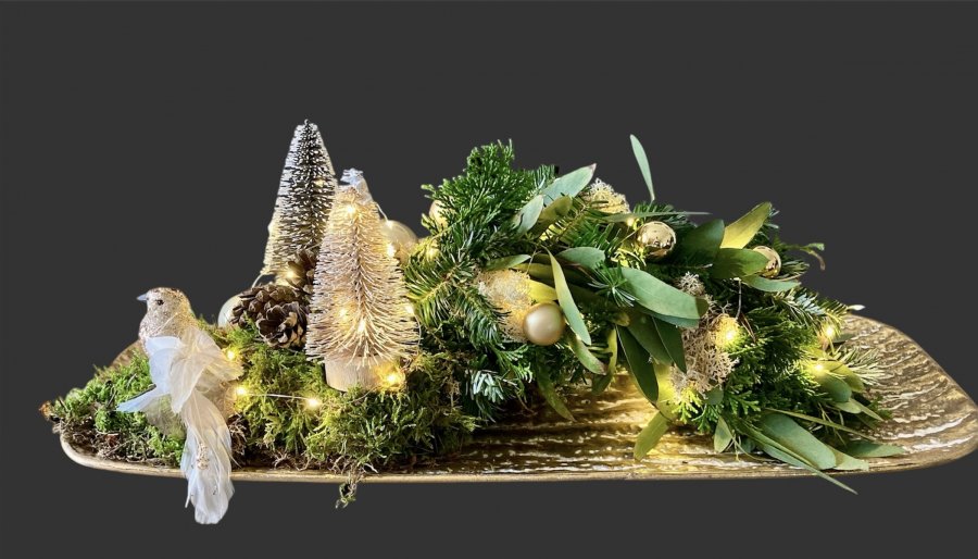 DIY gouden schaal 45 euro